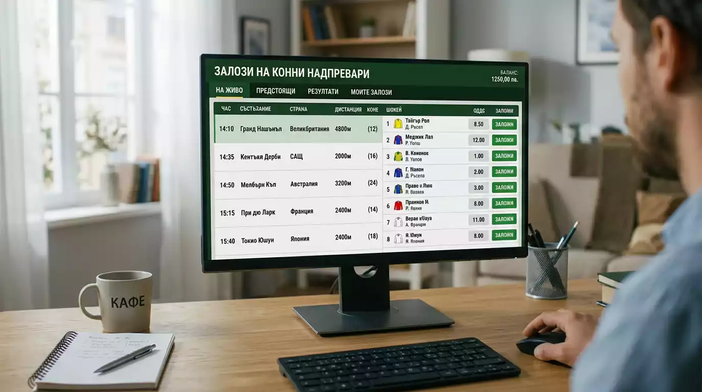 Списък с международни конни надбягвания в букмейкърска платформа