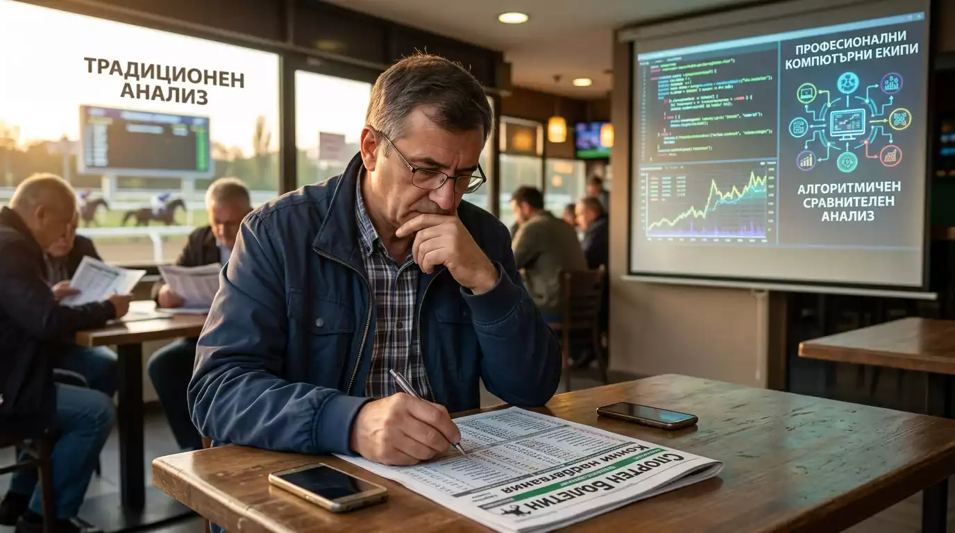 Обикновен играч анализира надбягване срещу алгоритмични екипи