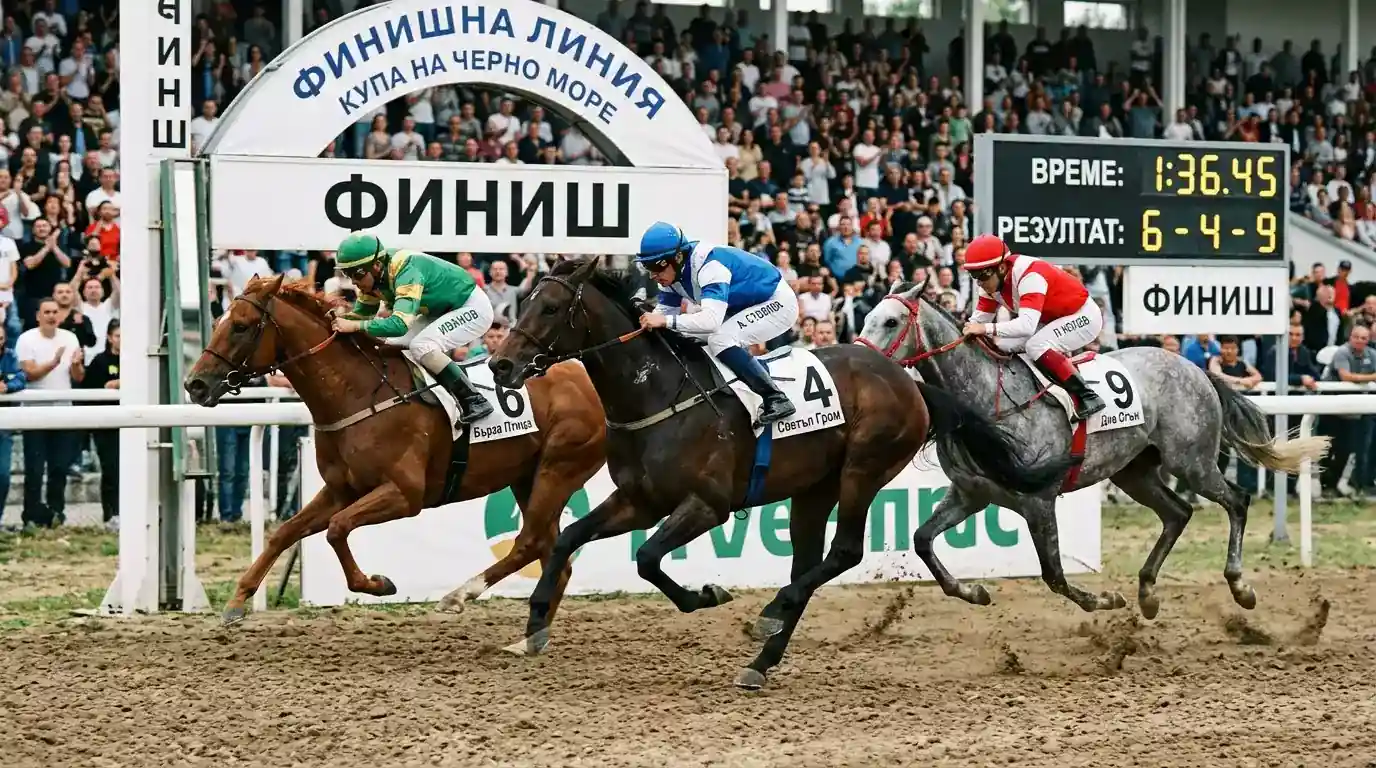 Близък финал между подценени коне на американски хиподрум